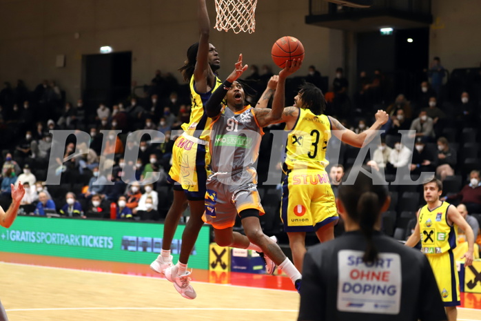 Basketball Superliga 2021/22, Grunddurchgang 11.Runde UBSC Graz vs. BK IMMOunited Dukes