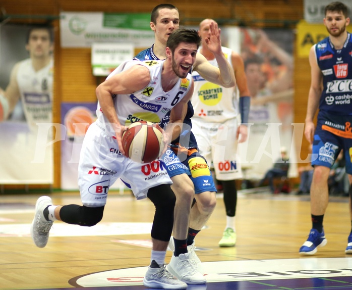 Basketball ABL 2017/18, Grunddurchgang 17.Runde Gmunden Swans vs. Kapfenberg Bulls