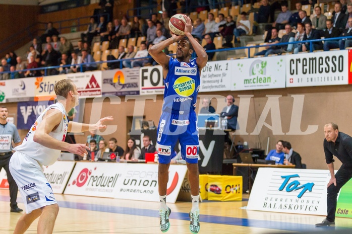 Basketball ABL 2015/16 Grunddurchgang 3.Runde Oberwart Gunners vs. Gmunden Swans
