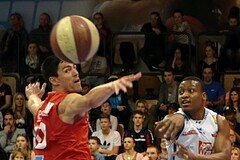 Basketball ABL 2016/17 Grunddurchgang 30.Runde  Kapfenberg bulls vs WBC Wels