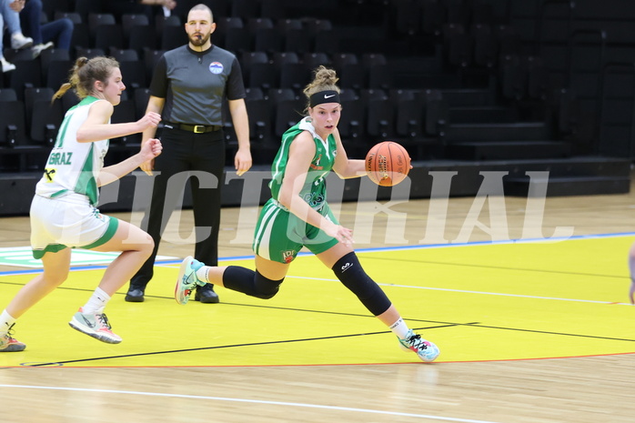 16.10.2022, Raiffeisen Sportpark, Basketball Damen Superliga 2022/23, Grunddurchgang 3.Runde,  
UBI Graz vs. KOS Celovec,  