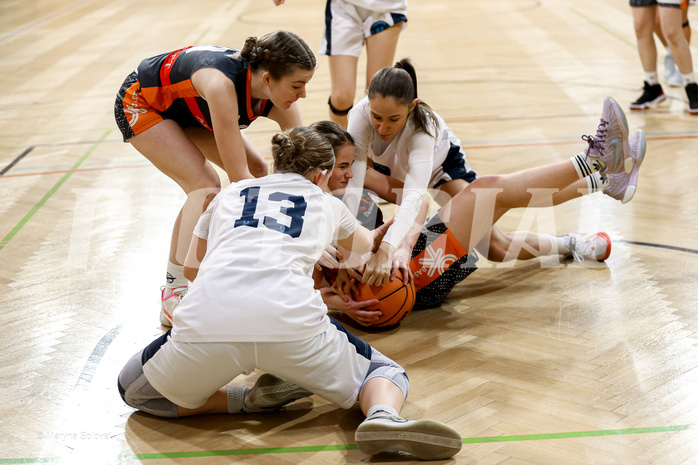 23.02.2025 Österreichischer Basketballverband 2024/25, SLWU16 Vienna Timberwolves vs. Basket Duchess