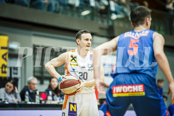 Basketball, Basketball Austria Cup 201920, Finale, Kapfenberg Bulls, Klosterneuburg Dukes, Benedikt Danek (20)