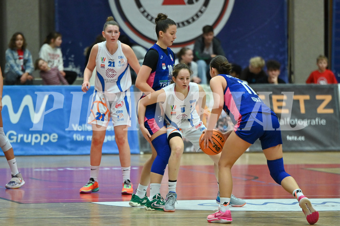 Basketball Superliga 2023/24, Grunddurchgang 7.Runde,
DBB LZ OÖ vs UBSC Graz,

