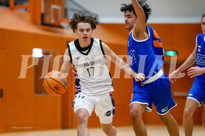 19.01.2025 Österreichischer Basketballverband 2024/25, SLMU19, SU Döbling vs. BBU Salzburg