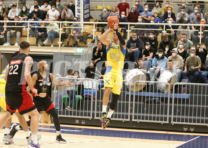 Basketball Superliga 2021/22, Grunddurchgang 11.Runde BC Vienna vs. SKN St.Pölten


