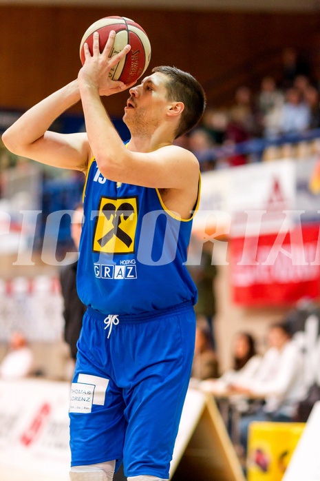 Basketball ABL 2015/16 Grunddurchgang 10.Runde Oberwart Gunners vs. UBSC Graz