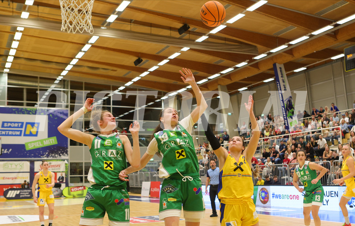 Basketball Damen Superliga 2023/24, Finale Spiel 3 SKN St. Pölten vs. UBI Graz
Basketball Damen Superliga 2023/24, Finale Spiel 3 SKN St. Pölten vs. UBI Graz