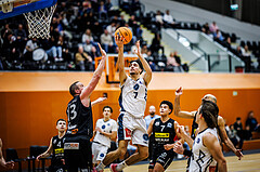Basketball, Basketball Zweite Liga 2024/25, Grunddurchgang 11.Runde, Vienna Timberwolves, Mattersburg Rocks, Armin Karian (7)