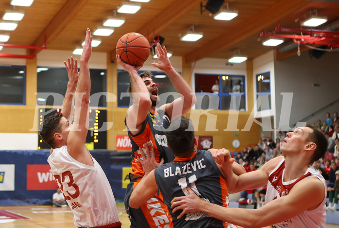 Basketball Superliaga 2022/23, Grunddurchgang 16.Runde Traiskirchen Lions vs. Klosterneuburg Dukes