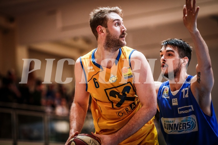 Basketball, ABL 2017/18, Grunddurchgang 29.Runde, UBSC Graz, Oberwart Gunners, Darien Nelson-Henry (6)