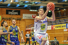 Basketball Superliga 2021/22, Grunddurchgang 7.Runde Gmunden Swans vs. UBSC Graz