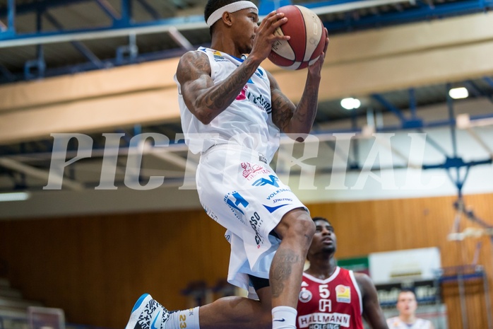 Basketball, ABL 2016/17, Grunddurchgang 19.Runde, Oberwart Gunners, BC Vienna, Derek Jackson Jr. (6)