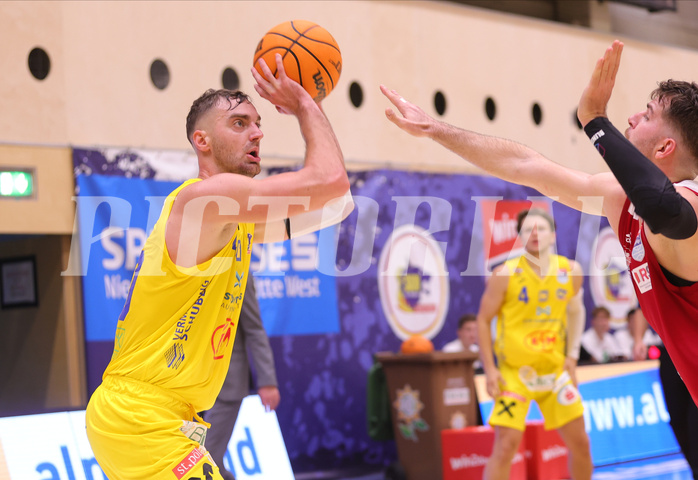 Basketball Superliga 2023/24, Grunddurchgang 3.Runde SKN St. Pölten vs. BC Vienna


