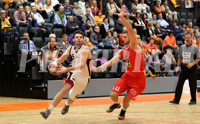 Basketball ABL 2015/16 Grunddurchgang 9.Runde BK Dukes Klosterneuburg vs. WBC Wels


