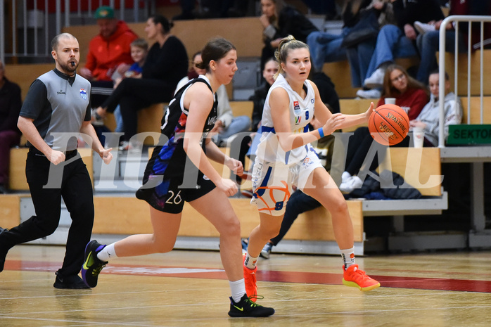 Basketball Superliga 2022/23, Grunddurchgang 4.Runde,DBB LZ OÖ vs Vienna United Women