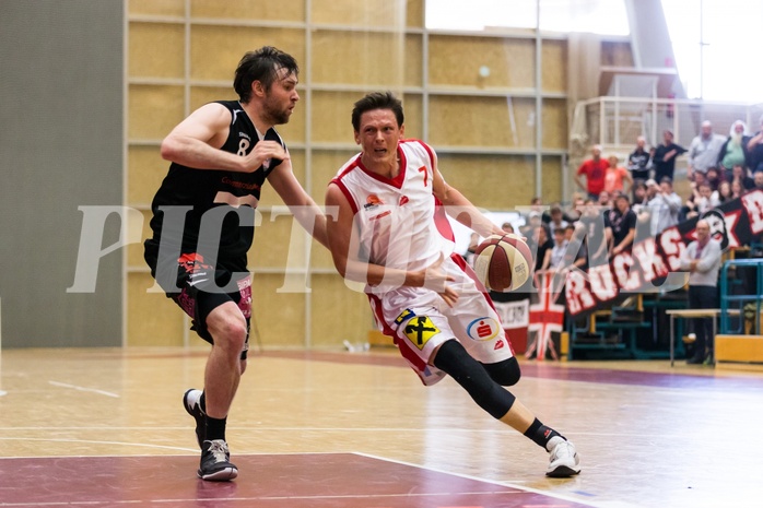 Basketball, 2.Bundesliga, Playoff Semifinale Spiel 3, UBC St.Pölten, Mattersburg Rocks, Martin Speiser (7)