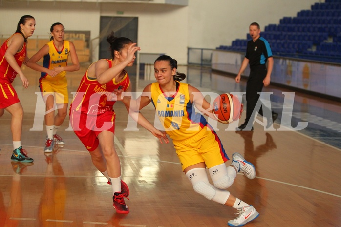 FIBA Europe EC U20 Women Division B Romania vs Montenegro
