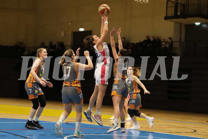 27.02.2022, Basketball Damen Superliga 2021/22, Grunddurchgang, 13.Runde,  
UBSC-DBBC Graz vs. BK Duchess