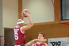 02.04.2018 Basketball ABL 2017/18 Grunddurchgang 30. Runde Traiskirchen Lions vs. BC Hallmann Vienna