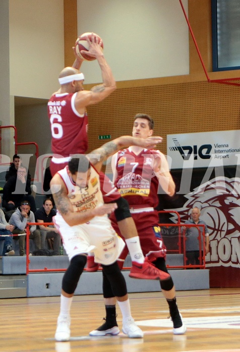 02.04.2018 Basketball ABL 2017/18 Grunddurchgang 30. Runde Traiskirchen Lions vs. BC Hallmann Vienna