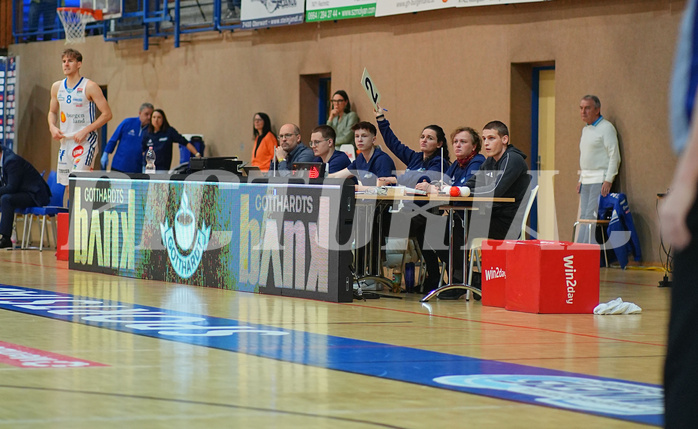 Basketball Superliga 2024/25, Grunddurchgang 15.Runde Oberwart Gunners vs. SKN St.Pölten