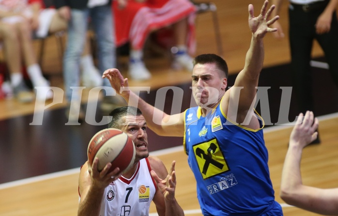 Basketball ABL 2017/18, Grunddurchgang 7.Runde BC Vienna vs. UBSC Graz


