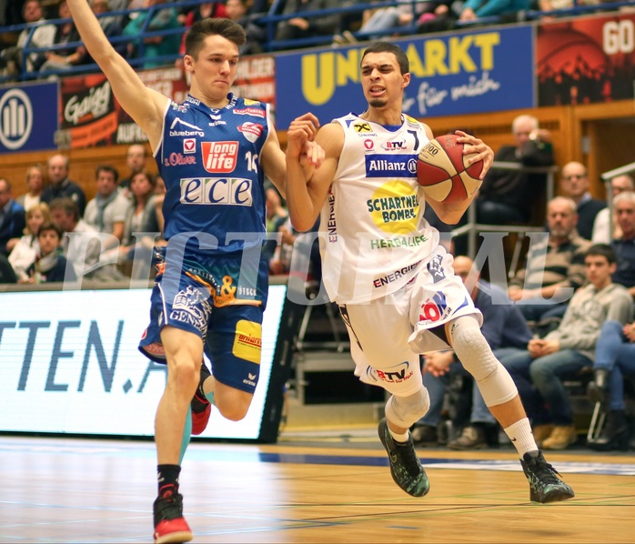 Basketball ABL 2015/16 Grundurchgang 28.Runde Gmunden Swans vs. Kapfenberg Bulls


