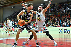 Basketball, Superliga 2023/24, Grunddurchgang 14. Runde, Flyers Wels vs. Gmunden,
