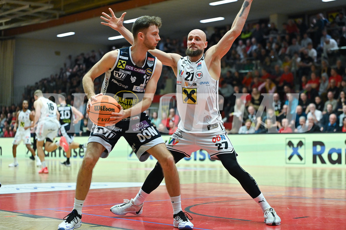 Basketball, Superliga 2023/24, Grunddurchgang 14. Runde, Flyers Wels vs. Gmunden,
