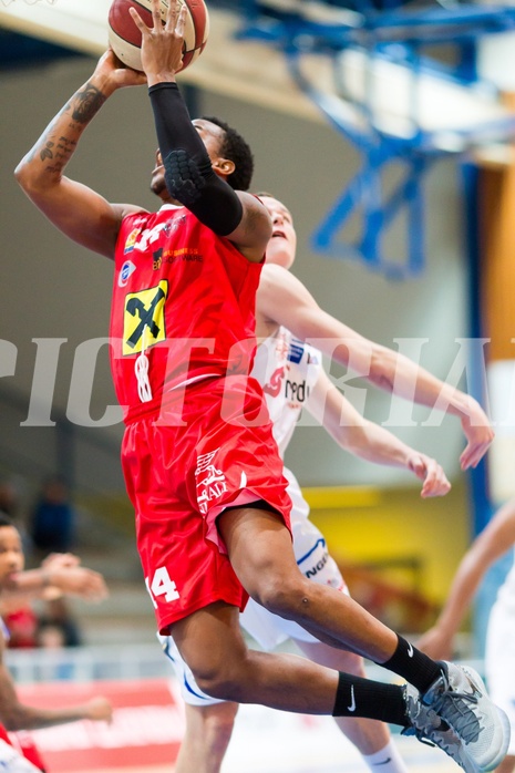 Basketball ABL 2015/16 Grunddurchgang 15.Runde Oberwart Gunners vs. WBC Wels