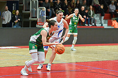 Basketball Superliga 2023/24, Grunddurchgang 9.Runde,
DBB LZ OÖ vs UBI Graz,

