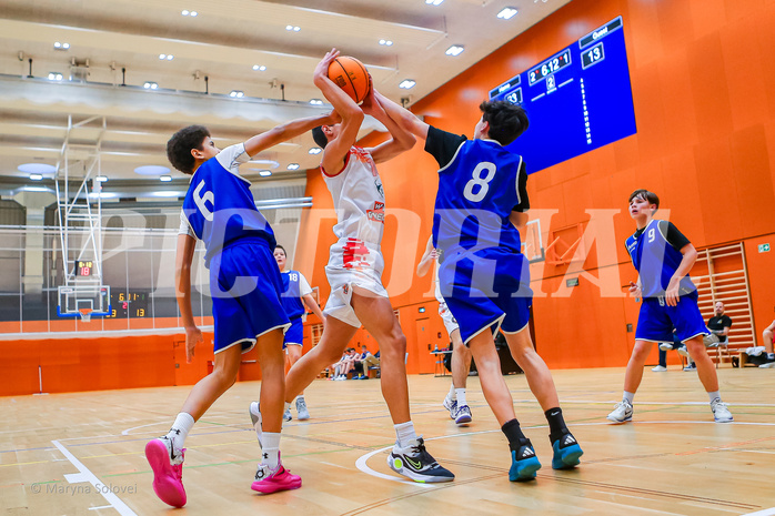 30.11.2024 Österreichischer Basketballverband 2024/25, SLMU16, BC Vienna vs. SG Salzkammergut 
