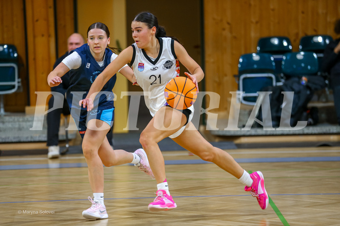 01.12.2024 Österreichischer Basketballverband 2024/25, SLWU19, Vienna United vs. Vienna Timberwolves