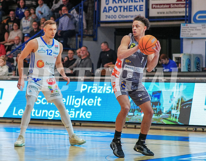 Basketball Superliga 2024/25, Grunddurchgang 13.Runde Oberwart Gunners vs. KLosterneuburg Dukes


