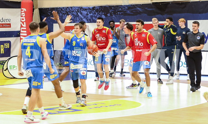 Basketball Superliga 2022/23, Grunddurchgang 6.Runde SKN St.Pölten vs. Gmunden Swans