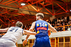 Basketball, win2day Basketball Superliga 2024/25, Grunddurchgang Runde 9, BBC Nord Dragonz, Oberwart Gunners, Daniel Köppel (14)