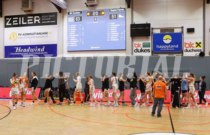Basketball Damen Superliga 2024/25, Grunddurchgang 6.Runde BK Duchess Klosterneuburg vs. Basket Flames



