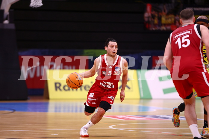 31.01.2025, Graz, Raiffeisen Sportpark Graz, Basketball Superliga 2024/25, Grunddurchgang, Runde 19, UBSC Graz - BC Vienna