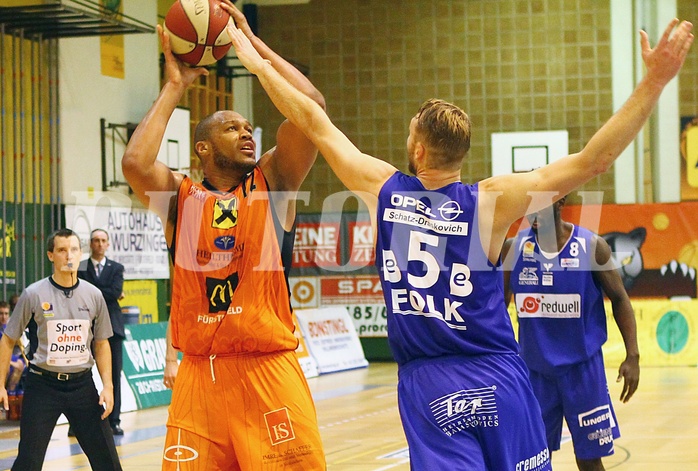 Basketball ABL 2015/16 Grunddurchgang 8.Runde  Fürstenfeld Panthers vs Oberwart Gunners
