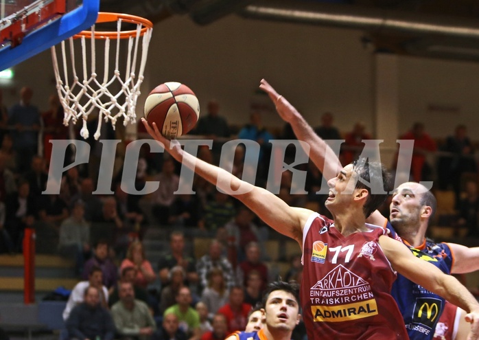 Basketball ABL 2016/17 Grunddurchgang 2.Runde Traiskirchen Lions vs. Fürstenfeld Panthers