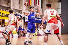 Basketball, ABL 2018/19, CUP Achtelfinale, UBC St. Pölten, Oberwart Gunners, Dominik Simmel (6)