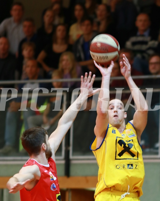 Basketball ABL 2016/17 Grunddurchgang 6.Runde UBSC Graz vs. WBC Wels