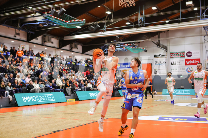 Basketball Superliga 2023/243, Grunddurchgang Spiel 8 Klosterneuburg Dukes vs. SKN St. Pölten


