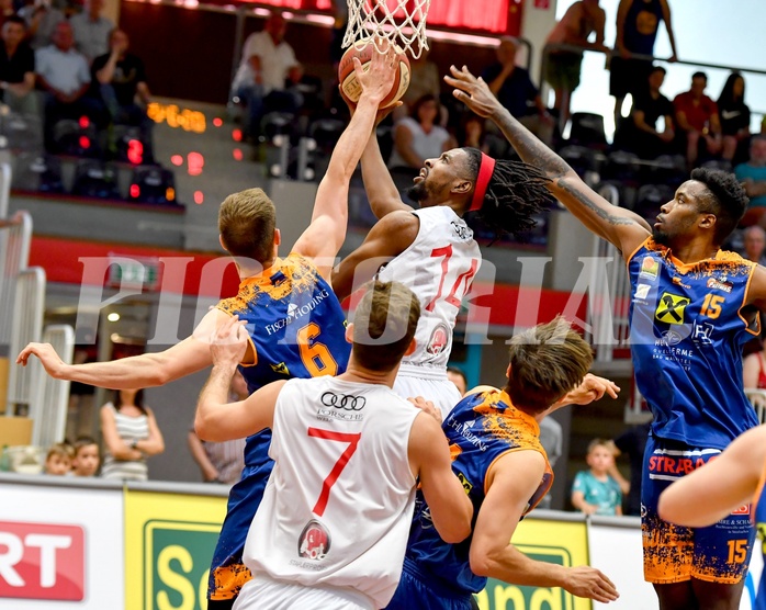 Basketball ABL 2017/18, Grunddurchgang 35.Runde Flyers Wels vs. Fürstenfeld Panthers


