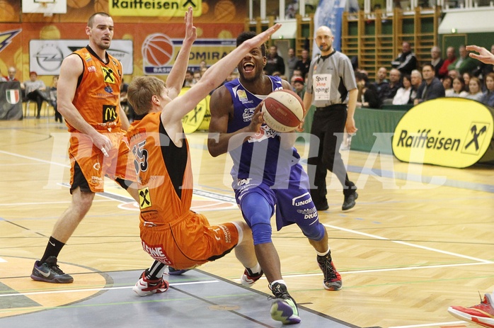 Basketball ABL 2015/16 Grunddurchgang 27.Runde  Fürstenfeld Panthers vs Oberwart Gunners
