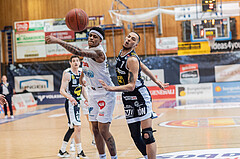 Basketball, Basketball Superliga 2022/23, 1. Platzierungsrunde, Oberwart Gunners, Gmunden Swans, 