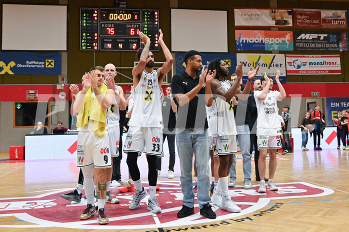 Basketball, Superliga 2024/25, Grunddurchgang 9.Runde, Flyers Wels vs. Fürstenfeld Panthers,