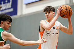 29.03.2025 Österreichischer Basketballverband 2024/25, SLMU16, Basket Dukes vs. KOS Celovec