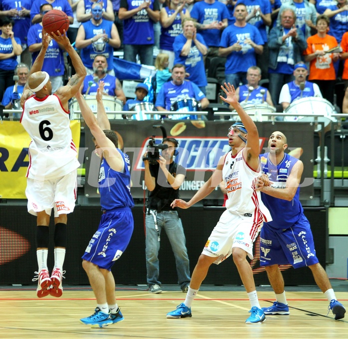 Basketball ABL 2012-13 Snickers-Playoffs Fnale 5.Spiel BC Vienna vs. Oberwart Gunners


